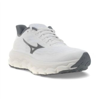 Mizuno Mens Wave Horizon 8 Shoe In White/quiet Shade