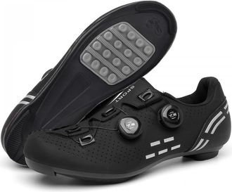 Generic Cycling Shoes for Mens Womens- Lightweight Indoor/Outdoor Bike Shoes with Rubber Sole, Anti-Slip and Breathable Mountain Bike Sneakers with Rotating L