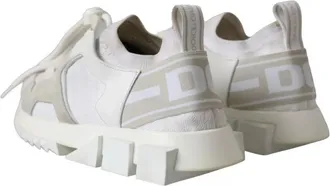 Dolce & Gabbana White Mesh Sorrento Trekking Sneakers Womens Shoes (Pre-Owned)