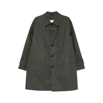 Mackintosh Humbie SL Coat - Heren - Mantel - Groen - 2XS - Jassen
