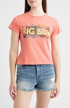 Daydreamer Big Sur Graphic T-Shirt in Blossom at Nordstrom, Size X-Small