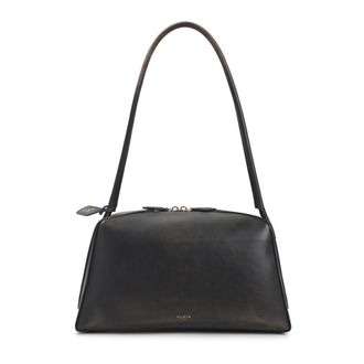 Alaia Le Bouledogue Shoulder Bag - female - Ala&iuml;a - Shoulder Bags - Black - ONE SIZE - Bags