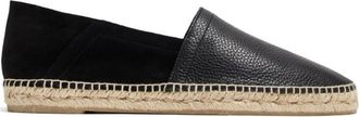 Castaner Black Leather Espadrilles