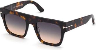 Tom Ford Authentieke Renee Bril- Premium Kwaliteit - unisex - Zonnebrillen - Bruin - 52 MM - Accessoires