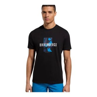 Dirk Bikkembergs Hombre, Camisetas, Negro, Talla: S