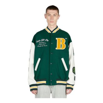 Better Gift Shop Bomber Jackets, male, Green, Size: XL 2023 Varisty Jacket