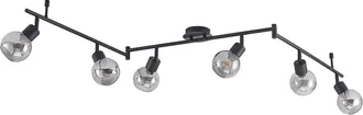 Lindby Foco eridia En Negro De Metal - Lindby