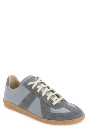 Maison Margiela Replica Low Top Sneaker in Ghost Gray at Nordstrom, Size 7Us