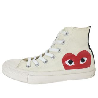 Converse x COMME des GARCONS PLAY Chuck 70 Hi White 1CK709