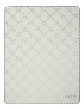 BIEDERLACK Plaid Cornflower, Natur 150x200 cm