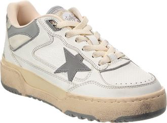Golden Goose Forty2 Leather, Canvas & Rubber Sneaker