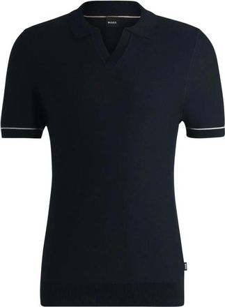 HUGO BOSS Hombre, Camisetas, Azul, Talla: S