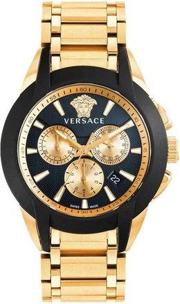 Versace Character Chrono - unisex - Horloges - Zwart - ONE Size - Accessoires