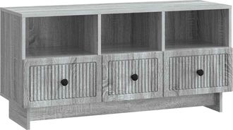 vidaXL Mueble De Tv Con Caj&oacute;n Gris Sonoma 102 X 34,5 X 50 Cm Vidaxl
