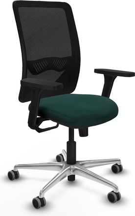 Piqueras y Crespo Silla De Oficina Piqueras Y Crespo Zulema Negro Cuero Sint&eacute;tico