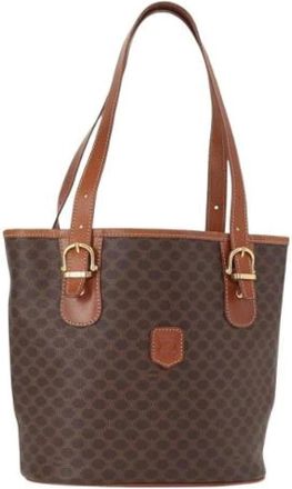 Celine Pre-owned Tote Bags, female, Brown, Size: ONE SIZE Pre-owned Plastic Tote Bag