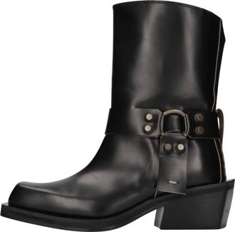 The Antipode Mikaela 050Nero - Dames - Cowboylaarzen - Zwart - 37 EU - Leer - Schoenen
