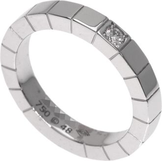 Cartier White Gold White Gold (18K) Band Ring (Pre-Owned)