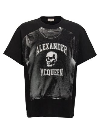 Alexander McQueen Logo Print T-Shirt