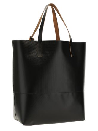 Marni Mens Black Polyethylene Tote