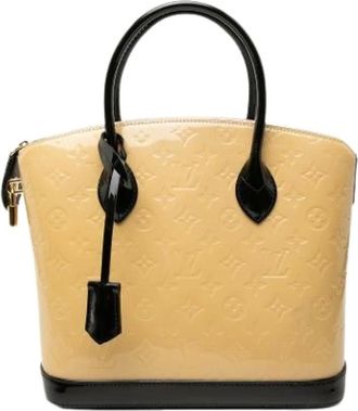 Louis Vuitton Pre-owned Handbags, female, Beige, Size: ONE SIZE Pre-owned Lockit PM