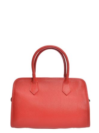 Anna Luchini Rood Rundleer Tas