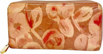 Louis Vuitton Rose Velours Long Wallet (Bi-Fold) (Pre-Owned)
