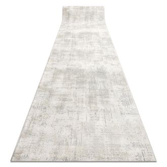 RugsX Rugsx - Alfombra De Pasillo Tuls 51231 Vintage Marfil / Gris 120 Cm Beige 120x1100 Cm