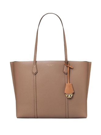 Tory Burch Shopper met logoprint - Bruin