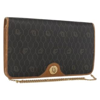 Dior Pre-owned Clutches, female, Gray, Size: ONE SIZE Pre-owned Vintage Shoulder Bag