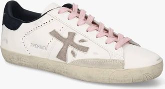 Premiata Womens Steven Sneakers In Offwhite