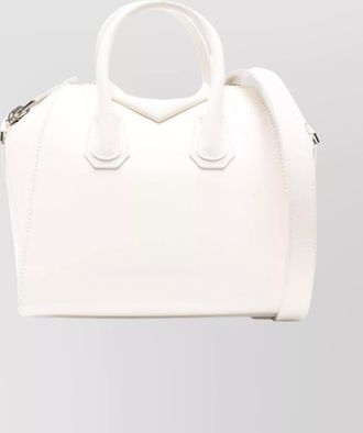 Givenchy structured clutch bag top handles