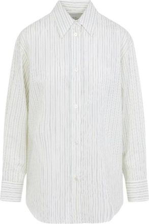 STUDIO NICHOLSON Rouen Shirt - Blouses & Shirts - Mujer - Blanco - S
