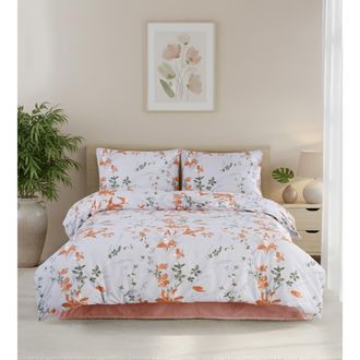 Blanc Avenue Juego de funda de edred&oacute;n 200x200 cm+ 2 FA 65x65 cm 100% algod&oacute;n