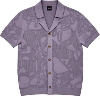 HUGO BOSS C-Noy Polo - Heren - Polos - Paars - L - Katoen - Tops