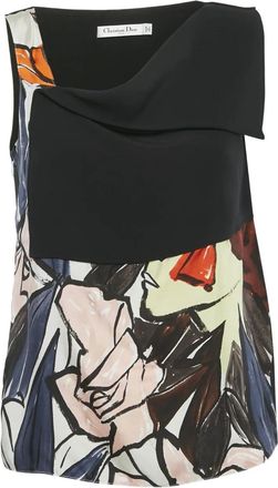 Dior Top con stampa - Nero