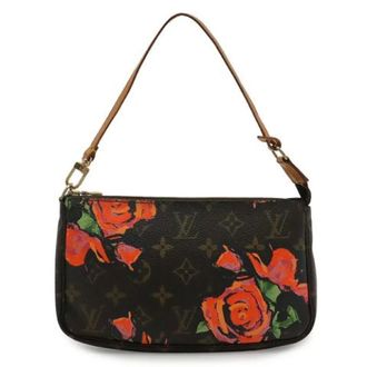 Louis Vuitton Pre-owned Monogram Rose Pochette - Dames - Pre-owned - Bruin - Maat: ONE Size
