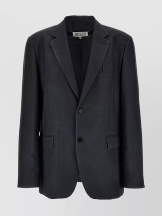 Maison Margiela single-breasted blazer with button cuffs and pockets