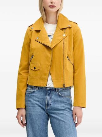 Desigual zip pocket jacket - Yellow