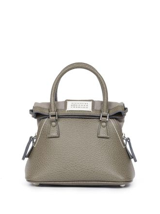 Maison Margiela mini 5AC Classique bag - women - Calf Leather - One Size - Grey