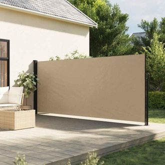 vidaXL Toldo Lateral Retr&aacute;ctil Beige 170x300 Cm Vidaxl