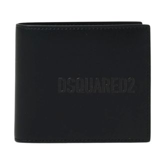 Dsquared2 Accessoires, Heren, Zwart, ONE Size, Kaarthouder Portemonnee voor Mannen