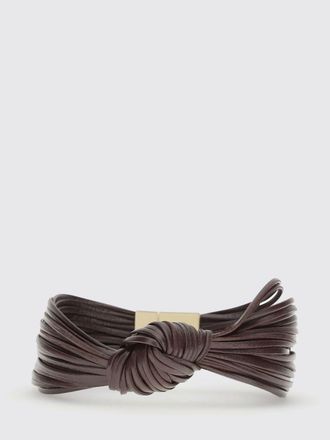 Bottega Veneta Bracciale Knot Bottega Veneta in pelle multifilo ed argento