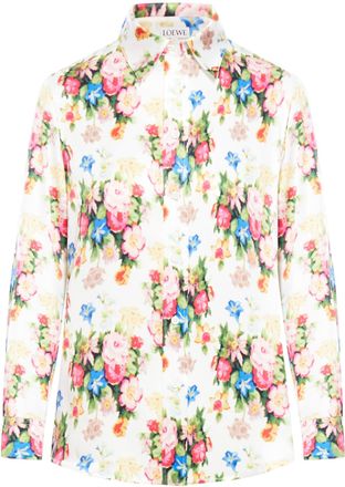 Loewe FLOWER PRINT SHIRT - Loewe - Woman