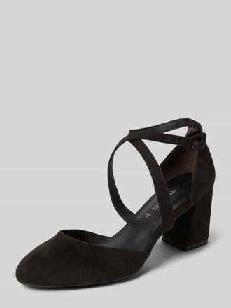 Tamaris Tamaris Pumps mit Kreuzriemen in Black, Gr&ouml;&szlig;e 36