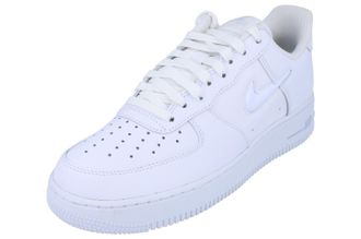 Nike Mens Air Force 1 Sneaker, White Dk Smoke Grey, 5 UK