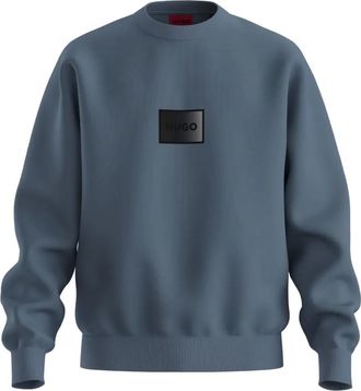 HUGO BOSS Felpa con logo - Blu