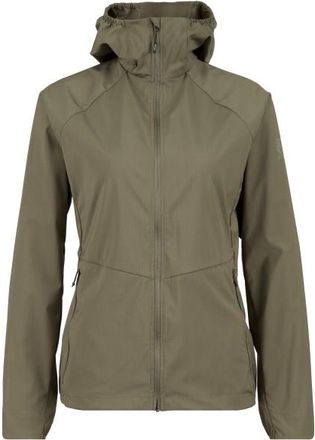 Stoic MerinoWindResist NyhemSt. Jacket with Hood Windjacke f&uuml;r Damen | oliv