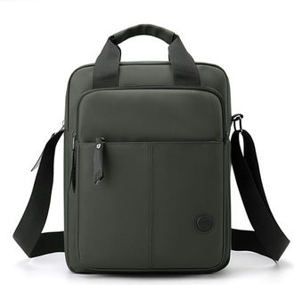 Generic Compatible For Mens Vertical Shaped Bags Single Shoulder Bag Waterproof And Wear-resistant Backpack Multiple Pockets(G)