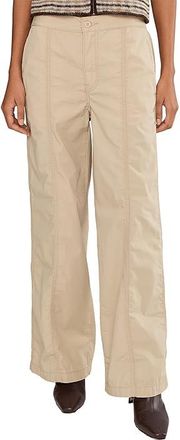 Levi's Baggy Parachute Womens Casual Pants White Pepper : XS L, Cotton